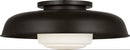 Visual Comfort Studio - SCRJFM169AIOEG - One Light Flush Mount - Liora - Aged Iron