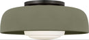 Visual Comfort Studio - SCRJFM169AISSOEG - One Light Flush Mount - Liora - Aged Iron
