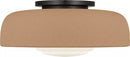 One Light Flush Mount<br /><span style="color:#4AB0CE;">Entrega: 3-4 semanas en USA</span><br /><span style="color:#4AB0CE;font-size:60%;">PREGUNTE POR ENTREGA EN PANAMA</span><br />Collection: Liora<br />Finish: Aged Iron