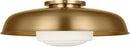 Visual Comfort Studio - SCRJFM170EBSOEG - One Light Flush Mount - Liora - Estate Brass