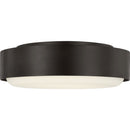 Two Light Flush Mount<br /><span style="color:#4AB0CE;">Entrega: 4-10 dias en USA</span><br /><span style="color:#4AB0CE;font-size:60%;">PREGUNTE POR ENTREGA EN PANAMA</span><br />Collection: Aurelle<br />Finish: Aged Iron
