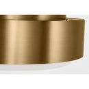Two Light Flush Mount<br /><span style="color:#4AB0CE;">Entrega: 2-3 semanas en USA</span><br /><span style="color:#4AB0CE;font-size:60%;">PREGUNTE POR ENTREGA EN PANAMA</span><br />Collection: Aurelle<br />Finish: Estate Brass
