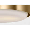 Two Light Flush Mount<br /><span style="color:#4AB0CE;">Entrega: 2-3 semanas en USA</span><br /><span style="color:#4AB0CE;font-size:60%;">PREGUNTE POR ENTREGA EN PANAMA</span><br />Collection: Aurelle<br />Finish: Estate Brass