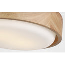 Two Light Flush Mount<br /><span style="color:#4AB0CE;">Entrega: 6-7 semanas en USA</span><br /><span style="color:#4AB0CE;font-size:60%;">PREGUNTE POR ENTREGA EN PANAMA</span><br />Collection: Aurelle<br />Finish: Natural Honey