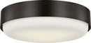 Visual Comfort Studio - SCRJFM188AIOEG - Three Light Flush Mount - Aurelle - Aged Iron