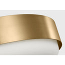 Three Light Flush Mount<br /><span style="color:#4AB0CE;">Entrega: 9-10 semanas en USA</span><br /><span style="color:#4AB0CE;font-size:60%;">PREGUNTE POR ENTREGA EN PANAMA</span><br />Collection: Aurelle<br />Finish: Estate Brass