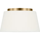 Two Light Flush Mount<br /><span style="color:#4AB0CE;">Entrega: 5-6 semanas en USA</span><br /><span style="color:#4AB0CE;font-size:60%;">PREGUNTE POR ENTREGA EN PANAMA</span><br />Collection: Hale<br />Finish: Estate Brass