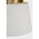 Visual Comfort Studio - SCRJFM197EBSWL - Two Light Flush Mount - Hale - Estate Brass