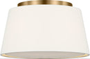 Visual Comfort Studio - SCRJFM197EBSWL - Two Light Flush Mount - Hale - Estate Brass