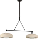 Visual Comfort Studio - SCRJLS171AIISOEG - Two Light Linear Chandelier - Liora - Aged Iron