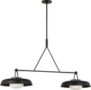Visual Comfort Studio - SCRJLS171AIOEG - Two Light Linear Chandelier - Liora - Aged Iron