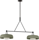 Visual Comfort Studio - SCRJLS171AISSOEG - Two Light Linear Chandelier - Liora - Aged Iron