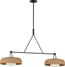 Visual Comfort Studio - SCRJLS171AITSOEG - Two Light Linear Chandelier - Liora - Aged Iron