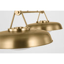 Two Light Linear Chandelier<br /><span style="color:#4AB0CE;">Entrega: 7-8 semanas en USA</span><br /><span style="color:#4AB0CE;font-size:60%;">PREGUNTE POR ENTREGA EN PANAMA</span><br />Collection: Liora<br />Finish: Estate Brass