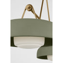 Two Light Linear Chandelier<br /><span style="color:#4AB0CE;">Entrega: 3-4 semanas en USA</span><br /><span style="color:#4AB0CE;font-size:60%;">PREGUNTE POR ENTREGA EN PANAMA</span><br />Collection: Liora<br />Finish: Estate Brass