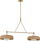 Visual Comfort Studio - SCRJLS171EBSTSOEG - Two Light Linear Chandelier - Liora - Estate Brass