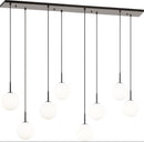 Visual Comfort Studio - SCRJLS207AIOEG - Eight Light Linear Chandelier - Sorelle - Aged Iron