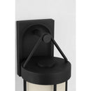 One Light Wall Lantern<br /><span style="color:#4AB0CE;">Entrega: 4-10 dias en USA</span><br /><span style="color:#4AB0CE;font-size:60%;">PREGUNTE POR ENTREGA EN PANAMA</span><br />Collection: Otis<br />Finish: Textured Black