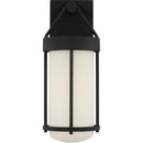 One Light Wall Lantern<br /><span style="color:#4AB0CE;">Entrega: 4-10 dias en USA</span><br /><span style="color:#4AB0CE;font-size:60%;">PREGUNTE POR ENTREGA EN PANAMA</span><br />Collection: Otis<br />Finish: Textured Black