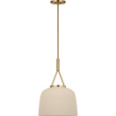 One Light Pendant<br /><span style="color:#4AB0CE;">Entrega: 4-10 dias en USA</span><br /><span style="color:#4AB0CE;font-size:60%;">PREGUNTE POR ENTREGA EN PANAMA</span><br />Collection: Liora<br />Finish: Estate Brass