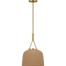 One Light Pendant<br /><span style="color:#4AB0CE;">Entrega: 4-10 dias en USA</span><br /><span style="color:#4AB0CE;font-size:60%;">PREGUNTE POR ENTREGA EN PANAMA</span><br />Collection: Liora<br />Finish: Estate Brass