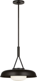 Visual Comfort Studio - SCRJPD167AIOEG - One Light Pendant - Liora - Aged Iron