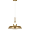 One Light Pendant<br /><span style="color:#4AB0CE;">Entrega: 22-23 semanas en USA</span><br /><span style="color:#4AB0CE;font-size:60%;">PREGUNTE POR ENTREGA EN PANAMA</span><br />Collection: Liora<br />Finish: Estate Brass
