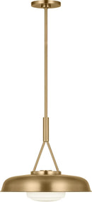 One Light Pendant<br /><span style="color:#4AB0CE;">Entrega: 22-23 semanas en USA</span><br /><span style="color:#4AB0CE;font-size:60%;">PREGUNTE POR ENTREGA EN PANAMA</span><br />Collection: Liora<br />Finish: Estate Brass