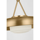 One Light Pendant<br /><span style="color:#4AB0CE;">Entrega: 22-23 semanas en USA</span><br /><span style="color:#4AB0CE;font-size:60%;">PREGUNTE POR ENTREGA EN PANAMA</span><br />Collection: Liora<br />Finish: Estate Brass