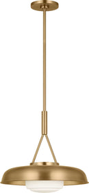 Visual Comfort Studio - SCRJPD167EBSOEG - One Light Pendant - Liora - Estate Brass
