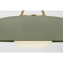 One Light Pendant<br /><span style="color:#4AB0CE;">Entrega: 22-23 semanas en USA</span><br /><span style="color:#4AB0CE;font-size:60%;">PREGUNTE POR ENTREGA EN PANAMA</span><br />Collection: Liora<br />Finish: Estate Brass