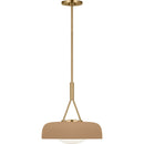 One Light Pendant<br /><span style="color:#4AB0CE;">Entrega: 21-22 semanas en USA</span><br /><span style="color:#4AB0CE;font-size:60%;">PREGUNTE POR ENTREGA EN PANAMA</span><br />Collection: Liora<br />Finish: Estate Brass