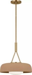 Visual Comfort Studio - SCRJPD167EBSTSOEG - One Light Pendant - Liora - Estate Brass