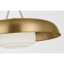 One Light Pendant<br /><span style="color:#4AB0CE;">Entrega: 22-23 semanas en USA</span><br /><span style="color:#4AB0CE;font-size:60%;">PREGUNTE POR ENTREGA EN PANAMA</span><br />Collection: Liora<br />Finish: Estate Brass