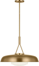 Visual Comfort Studio - SCRJPD168EBSOEG - One Light Pendant - Liora - Estate Brass