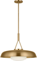 Visual Comfort Studio - SCRJPD168EBSOEG - One Light Pendant - Liora - Estate Brass