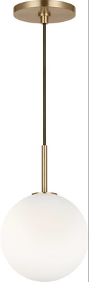 Visual Comfort Studio - SCRJPD180EBSOEG - One Light Pendant - Sorelle - Estate Brass