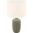 One Light Table Lamp<br /><span style="color:#4AB0CE;">Entrega: 4-10 dias en USA</span><br /><span style="color:#4AB0CE;font-size:60%;">PREGUNTE POR ENTREGA EN PANAMA</span><br />Collection: Sayer<br />Finish: Aged Iron