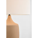 One Light Table Lamp<br /><span style="color:#4AB0CE;">Entrega: 4-10 dias en USA</span><br /><span style="color:#4AB0CE;font-size:60%;">PREGUNTE POR ENTREGA EN PANAMA</span><br />Collection: Sayer<br />Finish: Aged Iron