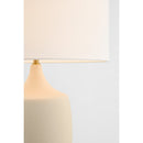 One Light Table Lamp<br /><span style="color:#4AB0CE;">Entrega: 4-10 dias en USA</span><br /><span style="color:#4AB0CE;font-size:60%;">PREGUNTE POR ENTREGA EN PANAMA</span><br />Collection: Sayer<br />Finish: Estate Brass