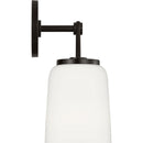 One Light Wall Sconce<br /><span style="color:#4AB0CE;">Entrega: 4-5 semanas en USA</span><br /><span style="color:#4AB0CE;font-size:60%;">PREGUNTE POR ENTREGA EN PANAMA</span><br />Collection: Liora<br />Finish: Aged Iron
