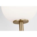 One Light Wall Sconce<br /><span style="color:#4AB0CE;">Entrega: 5-6 semanas en USA</span><br /><span style="color:#4AB0CE;font-size:60%;">PREGUNTE POR ENTREGA EN PANAMA</span><br />Collection: Sorelle<br />Finish: Estate Brass