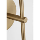 One Light Wall Sconce<br /><span style="color:#4AB0CE;">Entrega: 5-6 semanas en USA</span><br /><span style="color:#4AB0CE;font-size:60%;">PREGUNTE POR ENTREGA EN PANAMA</span><br />Collection: Sorelle<br />Finish: Estate Brass