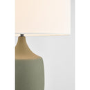 One Light Table Lamp<br /><span style="color:#4AB0CE;">Entrega: 4-10 dias en USA</span><br /><span style="color:#4AB0CE;font-size:60%;">PREGUNTE POR ENTREGA EN PANAMA</span><br />Collection: Sayer<br />Finish: Aged Iron