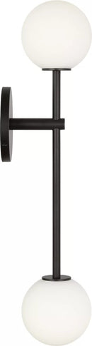 Two Light Wall Sconce<br /><span style="color:#4AB0CE;">Entrega: 5-6 semanas en USA</span><br /><span style="color:#4AB0CE;font-size:60%;">PREGUNTE POR ENTREGA EN PANAMA</span><br />Collection: Sorelle<br />Finish: Aged Iron