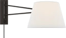 One Light Wall Sconce<br /><span style="color:#4AB0CE;">Entrega: 6-7 semanas en USA</span><br /><span style="color:#4AB0CE;font-size:60%;">PREGUNTE POR ENTREGA EN PANAMA</span><br />Collection: Hale<br />Finish: Aged Iron