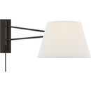 One Light Wall Sconce<br /><span style="color:#4AB0CE;">Entrega: 6-7 semanas en USA</span><br /><span style="color:#4AB0CE;font-size:60%;">PREGUNTE POR ENTREGA EN PANAMA</span><br />Collection: Hale<br />Finish: Aged Iron
