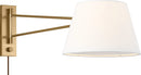 Visual Comfort Studio - SCRJWS195EBSWL - One Light Wall Sconce - Hale - Estate Brass