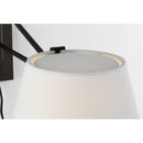 One Light Wall Sconce<br /><span style="color:#4AB0CE;">Entrega: 7-8 semanas en USA</span><br /><span style="color:#4AB0CE;font-size:60%;">PREGUNTE POR ENTREGA EN PANAMA</span><br />Collection: Hale<br />Finish: Aged Iron