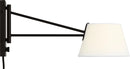 One Light Wall Sconce<br /><span style="color:#4AB0CE;">Entrega: 7-8 semanas en USA</span><br /><span style="color:#4AB0CE;font-size:60%;">PREGUNTE POR ENTREGA EN PANAMA</span><br />Collection: Hale<br />Finish: Aged Iron